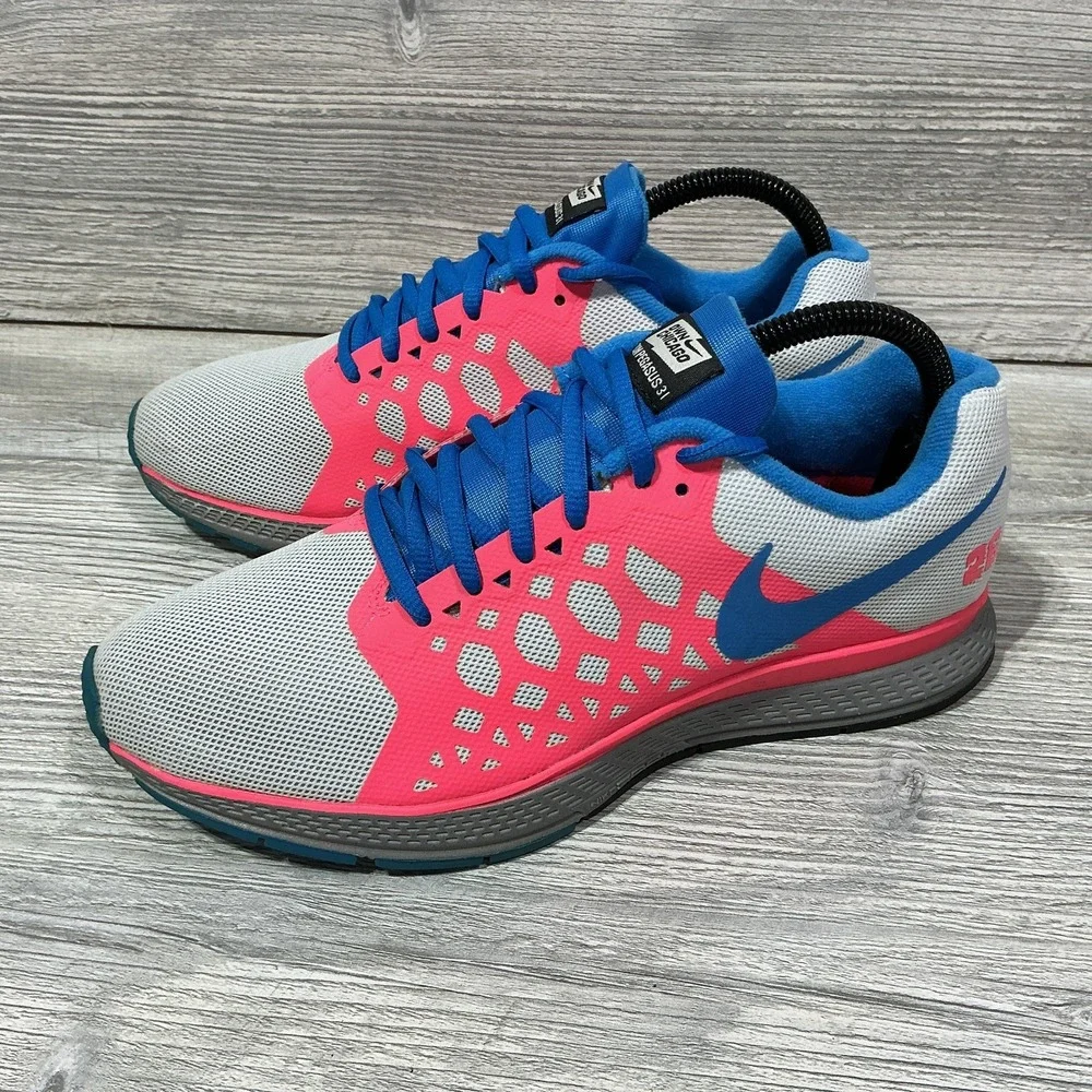 Nike Zoom Pegasus 31 Chicagos Own Marathon Running Shoe Sneakers Womens Size 8.5